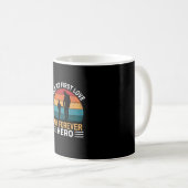 Mug Father's Day Dad My First Love (Devant droit)