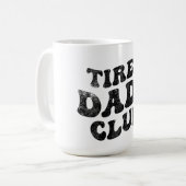 Mug Fatigué Dads Club Funny (Devant gauche)