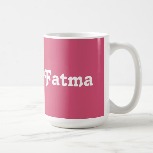Mug Fatma (Droite)
