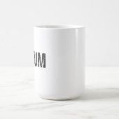 Mug Fatum. Sort en latin (Centre)