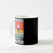 Mug Fauchée par ma fille Drôle de ski _16 (Devant gauche)