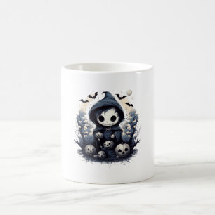 Mug Faucheur Chibi encapuchonné Halloween - Fan Dark W