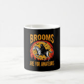 Mug Faucheuse d'Halloween Les Balais de Cheval sont po (Centre)
