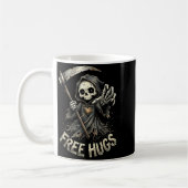 Mug Faucheuse étreint squelette humour noir (Gauche)