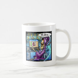 Mug Faucheuse & Skythe Cadeaux Drôles Cartes & T-Shirt