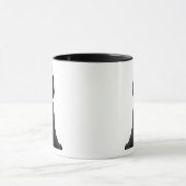 Mug Faucheuse squelette effrayante et faux (Centre)