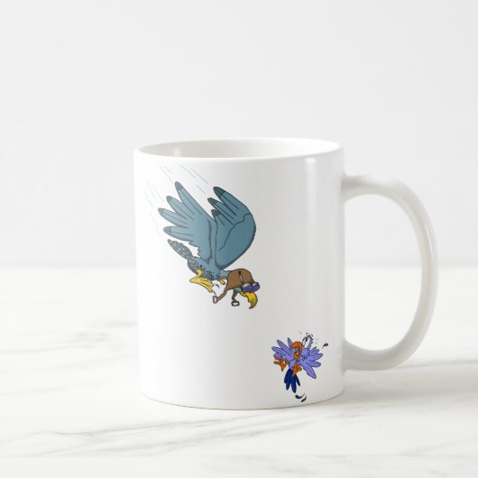 Mug Faucon aux lunettes (Droite)