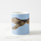 Mug Faucon coupé la queue par rouge en vol (Centre)