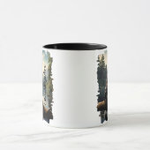 Mug Faucon dans la forêt sauvage (Centre)