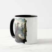 Mug Faucon dans la forêt sauvage (Devant gauche)