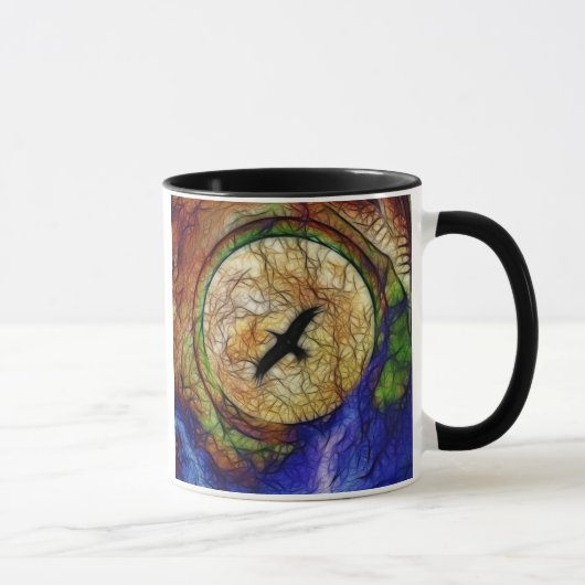 Mug Faucon de Raven (Droite)