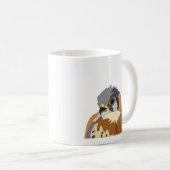 Mug Faucon des oiseaux du faucon (Devant droit)