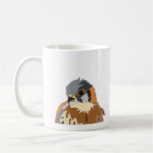 Mug Faucon des oiseaux du faucon (Gauche)