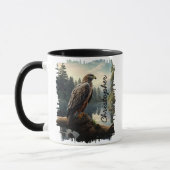 Mug Faucon en forêt sauvage (Gauche)