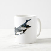 Mug Faucon F-16 de combat (Devant droit)