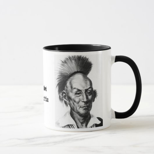 Mug Faucon noir en chef (Droite)