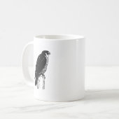Mug Faucon pérégrin (illustration) (Devant gauche)