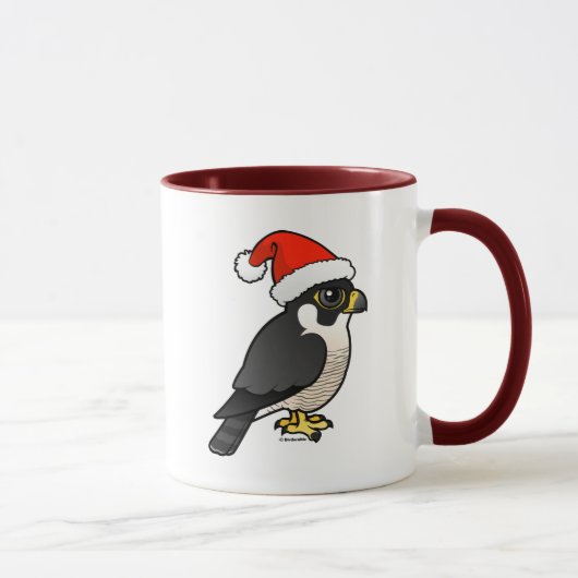 Mug Faucon pérégrin Père Noël (Droite)