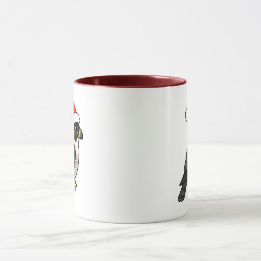 Mug Faucon pérégrin Père Noël (Centre)