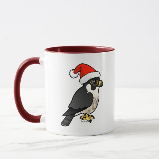 Mug Faucon pérégrin Père Noël (Gauche)