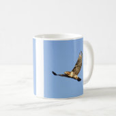 Mug faucon Rouge-coupé la queue (Devant droit)