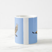 Mug faucon Rouge-coupé la queue (Centre)