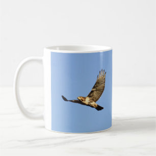 Mug faucon Rouge-coupé la queue