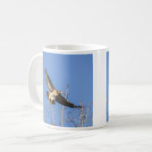 Mug faucon Rouge-coupé la queue (Devant gauche)