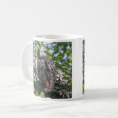 Mug faucon Rouge-coupé la queue (Devant gauche)