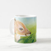 Mug Faune couchée dans l'herbe et l'écureuil (Devant gauche)