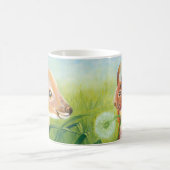 Mug Faune couchée dans l'herbe et l'écureuil (Centre)