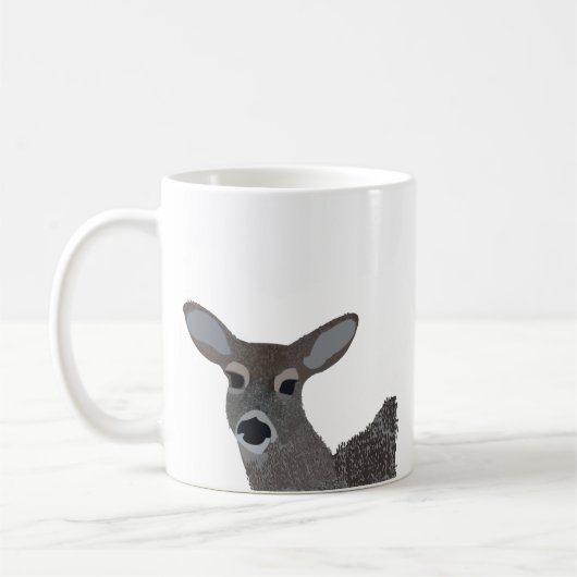Mug Faune de cerfs à queue blanche (Gauche)