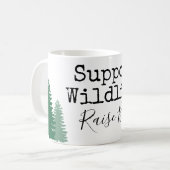 Mug faune de soutien, garçons d'augmenter (Devant gauche)