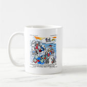 Mug Faune Et Politique En Alaska Dons Amusants Et Tee (Gauche)