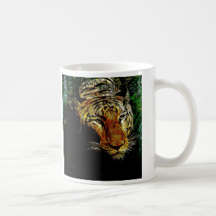 Mug faune sauvage de la jungle prédateur safari animal