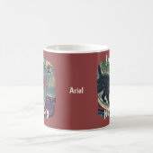 Mug Fausse Naughty Black Chat Sled Funny Xmas (Centre)
