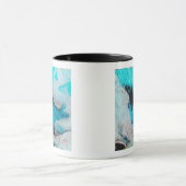 Mug Fausse vue couleur de Polynya (eau libre) (Centre)