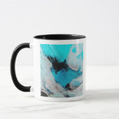 Mug Fausse vue couleur de Polynya (eau libre) (Gauche)