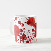 Mug Fausses éclaboussures de sang (Devant gauche)
