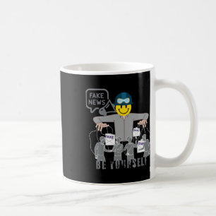 Mug Fausses Fausses Nouvelles Conspirations Illusion D