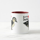 Mug Faut adorer les canetons (Centre)
