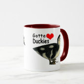 Mug Faut adorer les canetons (Devant droit)