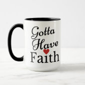 Mug Faut Avoir Foi (Gauche)