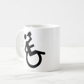 Mug fauteuil roulant pour fauteuil roulant (Devant gauche)