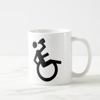 Mug fauteuil roulant pour fauteuil roulant