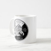 Mug Faux Alaska State Quarter The Great Land Grizzly (Devant gauche)