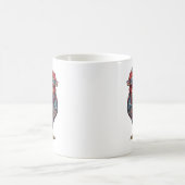 Mug Faux Coq Patriotique Brodé (Centre)