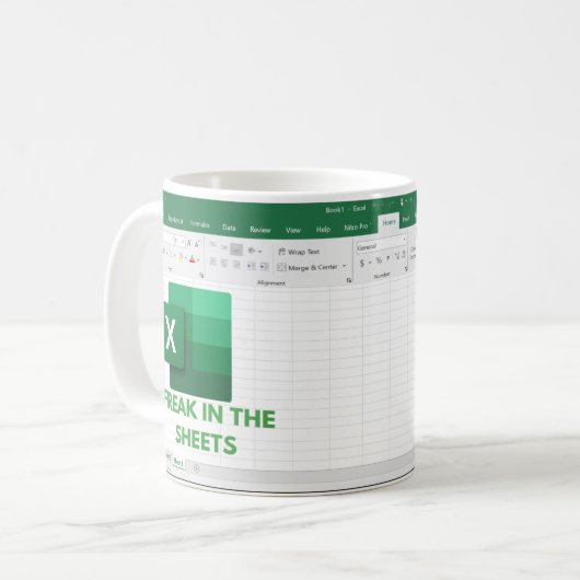 Mug Faux dans les feuilles (Devant gauche)