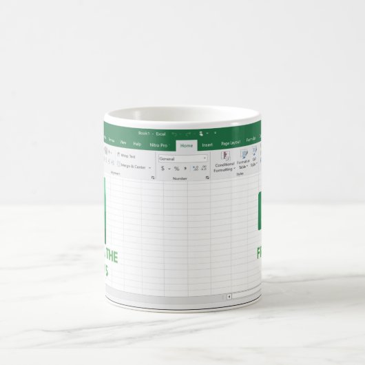 Mug Faux dans les feuilles (Centre)