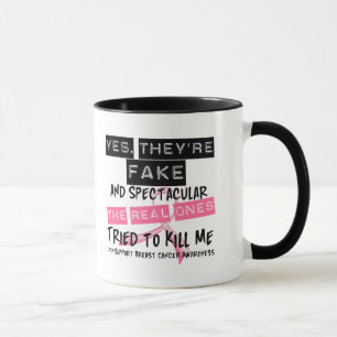 Mug Faux et Spectacular - le vrai a essayé de me tuer